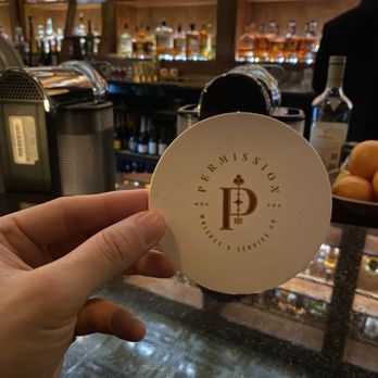 Permission Whiskey & Service - In-house branded coasters - Whiskey Bars Near Me - Houston, Texas Permission Whiskey & Service - In-house branded coasters - Whiskey Bars Near Me - Houston, Texas