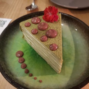 Janken - Matcha Crepe Cake - Japanese Near Me - Portland, Oregon Janken - Matcha Crepe Cake - Japanese Near Me - Portland, Oregon