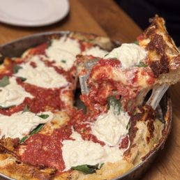 Burrata & Basil Deep Dish 9/10