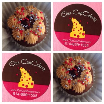 Our CupCakery - Chocolate cupcake with ganache filling and peanut butter icing... Heavenly! - Bakeries Near Me - Dublin, Ohio
