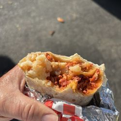 Pink Chorizo or undercooked?
