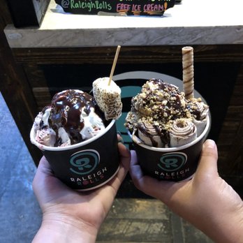 Raleigh Rolls - Ice Cream & Frozen Yogurt Near Me - Raleigh, North Carolina