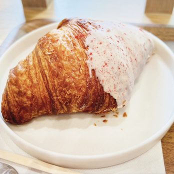Nana's Green Tea - Sakura Strawberry Croissant - Desserts Near Me - Bellevue, Washington