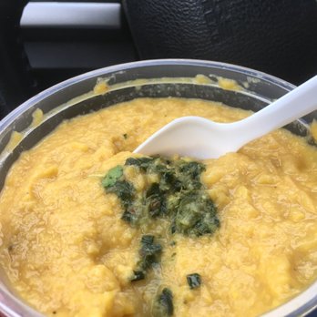 Fatbird - Corn soup with pesto garnish. - Southern Near Me - South Bend, Indiana Fatbird - Corn soup with pesto garnish. - Southern Near Me - South Bend, Indiana