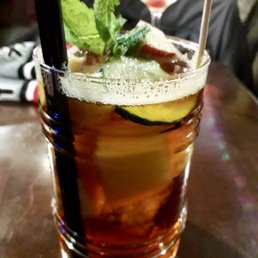 Pimm's - my cocktail for Aperitivo. Light & fruity