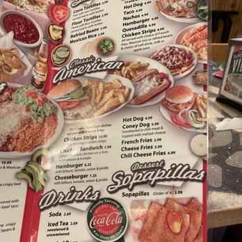 Mexican Villa - June 2022 Menu - Mexican Near Me - Springfield, Missouri