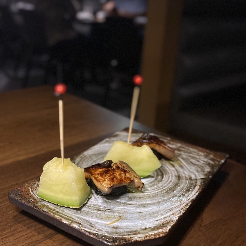 Hachi - Foie Gras w/ Melon - Japanese Near Me - Houston, Texas