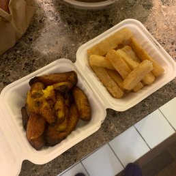 Fried yucca Plantains
