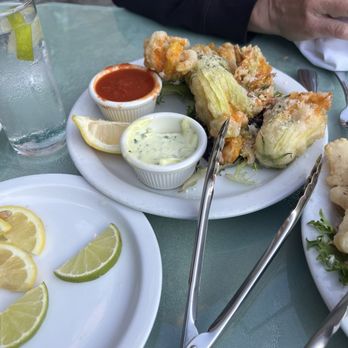 Frankie Primo's +39 - Squash flowers stuffed with goodness - Italian Near Me - Buffalo, New York