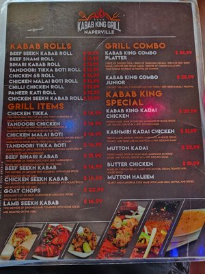 Menu photo 3 Kabab King Grill - Naperville Naperville, IL