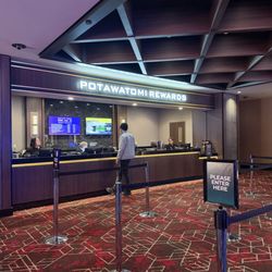 Potawatomi Hotel & Casinos - Second floor Potawatomi Rewards location near the Skywalk and Cream City Coffee Co.