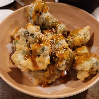 Kakai Sushi - broccoli tempura - Sushi Bars Near Me - Vancouver, British Columbia Kakai Sushi - broccoli tempura - Sushi Bars Near Me - Vancouver, British Columbia