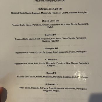 Biga Pizza Artigianale - Menu - Pizza Near Me - San Juan, Puerto Rico