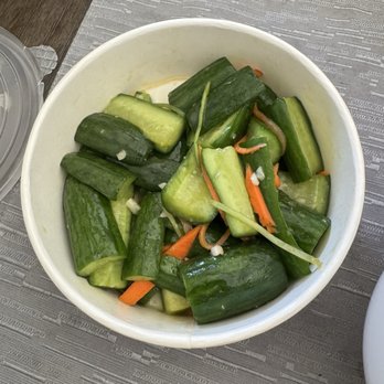 Nan Xiang Express - Cucumber Salad w. Garlic Vinaigrette - Shanghainese Near Me - Houston, Texas Nan Xiang Express - Cucumber Salad w. Garlic Vinaigrette - Shanghainese Near Me - Houston, Texas