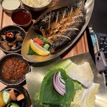 POGU - Bansang grilled Mackerel - Korean Near Me - Daly City, California POGU - Bansang grilled Mackerel - Korean Near Me - Daly City, California