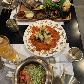POGU - Eel bibimbap and tofu appetizer - Korean Near Me - Daly City, California