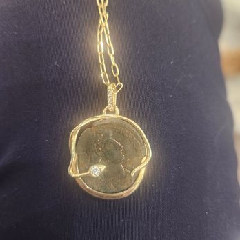 Fast Fix - I had this sentimental coin made for me, and I'm extremely happy.  I had such a wonderful experience. - Jewelry Near Me - Valencia, California