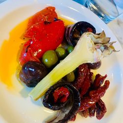 Lunetta Pizzeria - Olio marinated vegetables