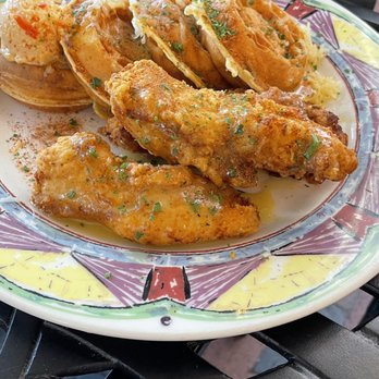 Miss Shirley's Cafe, Inner Harbor - Chicken 'N Cheddar Green Onion Waffles - Breakfast & Brunch Near Me - Baltimore, Maryland Miss Shirley's Cafe, Inner Harbor - Chicken 'N Cheddar Green Onion Waffles - Breakfast & Brunch Near Me - Baltimore, Maryland