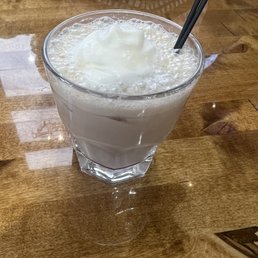 Forgot the name of this yummy drink but it was perfect for what I was looking for. Kahlua based drink . Yum