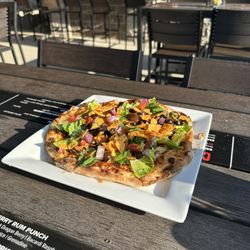 Taco pizza