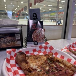 Pizza while watching your kid Pizza while watching your kid