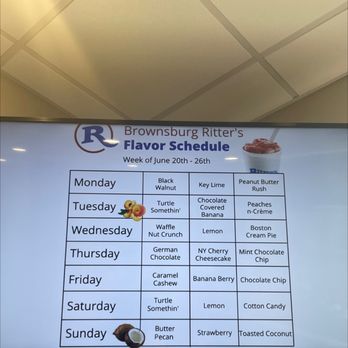 Ritter's Frozen Custard - Flavor - Desserts Near Me - Brownsburg, Indiana Ritter's Frozen Custard - Flavor - Desserts Near Me - Brownsburg, Indiana