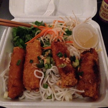 Vietnam Cuisine - Pork and spring roll bun - Vietnamese Near Me - London, Ontario Vietnam Cuisine - Pork and spring roll bun - Vietnamese Near Me - London, Ontario