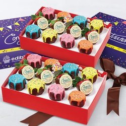 Edible Arrangements - Yummy Pineapple Drip Cakes only fruit and chocolate