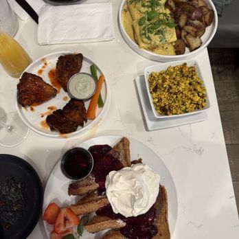 P.S. Kitchen - Maitake Wings French Toast - Vegetarian Near Me - New York, New York