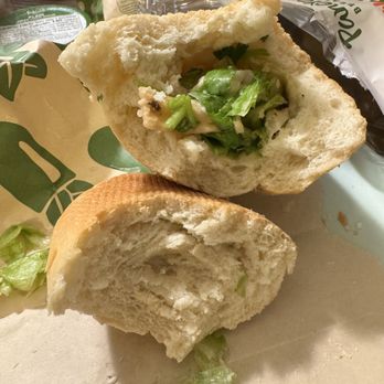 Panera Bread - Behold, the Asian sesame chicken salad stuffer!! - Salad Near Me - Los Angeles, California