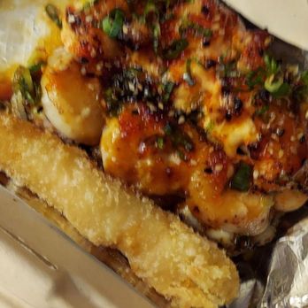 Sushi Time - Bay Area Roll 1/2 bay scallop roll 1/2 lobster roll Might be the best sushi roll I have ever had! - Japanese Near Me - Martinez, California