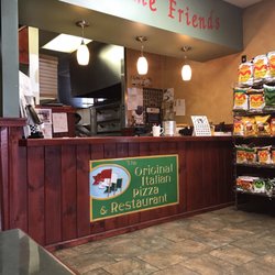 Original Italian Pizza - Inside looking at counter