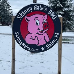 Skinny Nate's BBQ - Skinny Nate's Logo