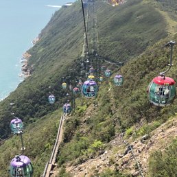 Crazy long cable car