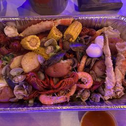 Seafood platter