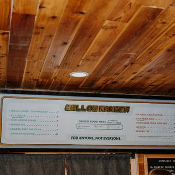Yellow Ranger - Yellow Ranger Menu - Chinese Near Me - Austin, Texas