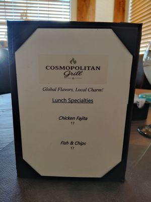 Menu photo 5 Cosmopolitan Grill St. George, UT