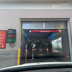 7-Eleven - On site car wash. Several options. $8-14.