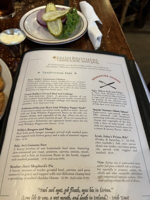 Menu photo 7 Nine Irish Brothers Lafayette Lafayette, IN Menu photo 7 Nine Irish Brothers Lafayette Lafayette, IN