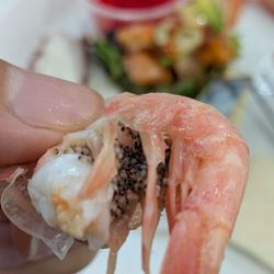 Shrimp with eggs!