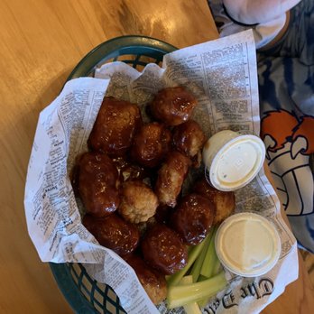 Dixie Saloon - Boneless wings with barbecue and ranch - Bars Near Me - Mackinaw City, Michigan Dixie Saloon - Boneless wings with barbecue and ranch - Bars Near Me - Mackinaw City, Michigan