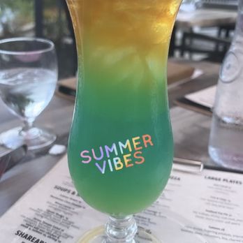 B2 Bistro + Bar - This was on the specialty drink menu. It was very good if you like sweet drinks! (It was called a Blue something...can't remember exactly!) - Mediterranean Near Me - North Brunswick, New Jersey B2 Bistro + Bar - This was on the specialty drink menu. It was very good if you like sweet drinks! (It was called a Blue something...can't remember exactly!) - Mediterranean Near Me - North Brunswick, New Jersey