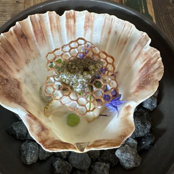 Høst - Scallop with caviar - Danish Near Me - København K, 84 Høst - Scallop with caviar - Danish Near Me - København K, 84