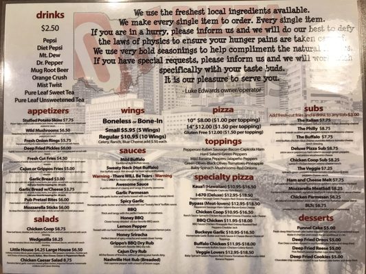 Menu photo 2 OH Pizza & Wings - Worthington Columbus, OH Menu photo 2 OH Pizza & Wings - Worthington Columbus, OH