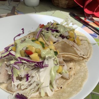 Robins Restaurant - Fish tacos - New American Near Me - Cambria, California Robins Restaurant - Fish tacos - New American Near Me - Cambria, California