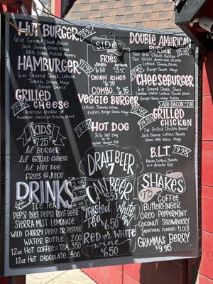 Menu photo 1 Hungry Hut Shaver Lake, CA Menu photo 1 Hungry Hut Shaver Lake, CA