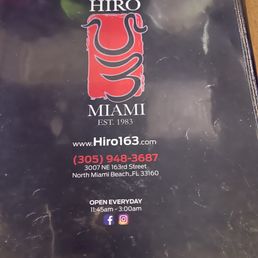 Menu Menu