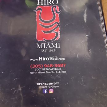 Hiro Japanese Restaurant - Menu - Japanese Near Me - North Miami Beach, Florida Hiro Japanese Restaurant - Menu - Japanese Near Me - North Miami Beach, Florida