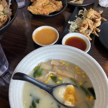 Yugo Ramen - R1. Yugo Ramen & R2. Shio Ramen, Fried Soft Shell Crab & Yugo Wings. - Ramen Near Me - Newark, California Yugo Ramen - R1. Yugo Ramen & R2. Shio Ramen, Fried Soft Shell Crab & Yugo Wings. - Ramen Near Me - Newark, California